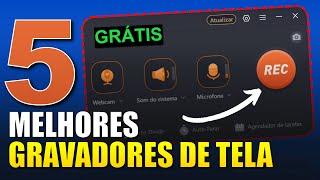 5 MELHORES GRAVADORES DE TELA GRÁTIS PARA PC