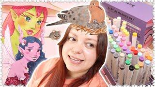 ART VLOG – New Markers & Art, Kitty Door Redo, Packing Orders