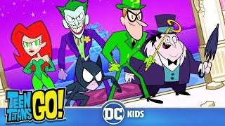 Teen Titans Go! Россия | Лучшие злодеи 4-го сезона  | DC Kids