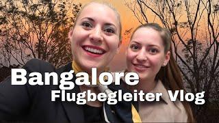 FLUGBEGLEITER VLOG ES GEHT ZURÜCK - Bangalore TUKTUK, MASSAGE UND FANCY ESSEN - andreaabaam