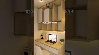 Ide Desain Kamar Perempuan 2x2,5 meter Modern #shorts