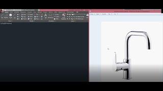 Autocad Dersleri/Autocad 3 Boyutlu Çizim/Autocad Musluk Bataryası