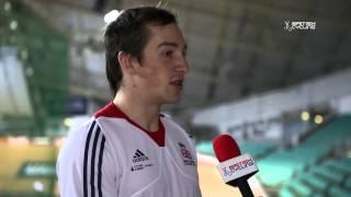 Lewis Oliva keen to make impact for Great Britain at UCI Track Cycling World Cup