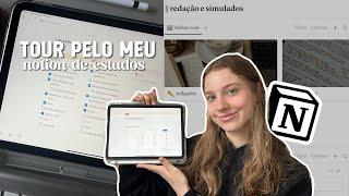 Meu notion de estudos - como aumentar sua produtividade com organização