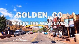 Golden, CO - Driving Tour 4K