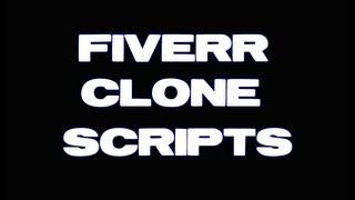 Fiverr Script For Sale l Fiverr Clone Sites