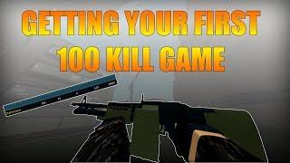 HOW TO GET YOUR FIRST 100 KILL GAME IN PHANTOM FORCES