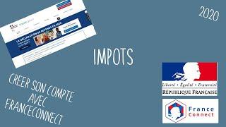 Créer son espace sur le site des impôts