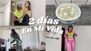 2 días en mi vida: Ordeno mi armario, limpieza profunda, hago yogurt casero, evento y mas!