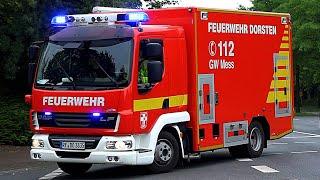 Großbrand in Recklinghausen! | Messzug im Einsatz - Einsatzfahrten zum Großeinsatz