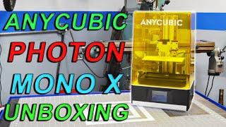 Anycubic Photon Mono X Unboxing and Overview.