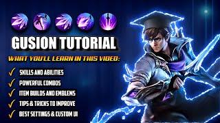 BEST GUSION TUTORIAL & GUIDE 2024 | COMBOS, SKILLS, TIPS AND TRICKS | Mobile Legends | MLBB