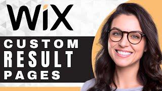 How to Add a Search Bar and Customize Result Pages in Wix | Wix Tutorial (2025)