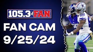 Dak Has Won 12 Straight Vs. NYG; Can He Make It 13 Straight Tomorrow? | Fan Cam 9/25/24