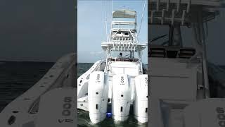 The largest centerconsole, The Yellowfin, the 54 ￼#boatlife #boatlifestyle #centerconsole