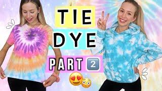 TIE DYE PART II  ich probiere es ein zweites Mal  Batik für Anfänger - Cali Kessy