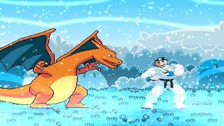 MUGEN: Charizard (Me) Vs Sman (AI patched)