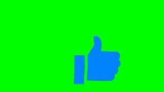 Facebook Thumbs Up Greenscreen