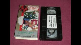 Opening And (RARE) Closing To The Bear Who Slept Through Christmas 1987 (1989 Reprint) VHS (Re-Done)