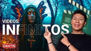 Crea Videos INFINITOS en Minutos con IA ¡GRATIS! 