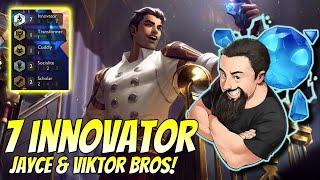 7 Innovator - Jayce & Viktor Bros! | TFT Gizmos & Gadgets | Teamfight Tactics