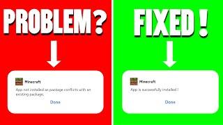 *7 WAYS* To Fix App Not Installed Problem Minecraft | Minecraft Not Installing Android | 2022 | MCPE