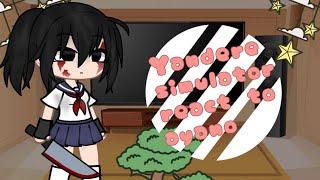 yandere simulator react to Ayano aishi