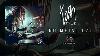 Nu Metal Drum Track | Korn Style | 210 BPM