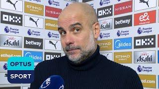 PEP GUARDIOLA after dropping MORE points against Everton: 'We need to recover'