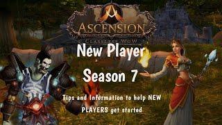 Project Ascension  - New player guide and tips when starting Season 7