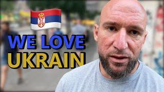 SERB PEOPLE about UKRAINE