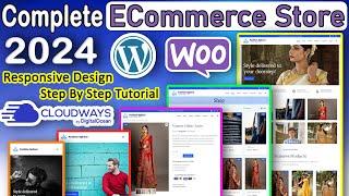 How to Create a FREE eCommerce Website with WordPress 2024 | Make Money with WordPress | WooCommerce