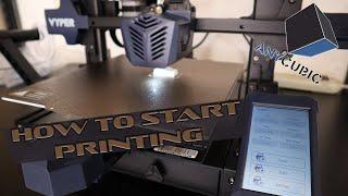 How to start 3D Printing on the Anycubic Vyper | This is the best VALUE 3D Printer