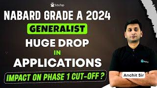 Number of Applicants in NABARD Grade A 2024| NABARD Competition Analysis| Impact on Cut-Off | EduTap