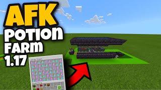 Minecraft How To Make A Working AFK Potion Farm Bedrock And Java 1.17 And Above
