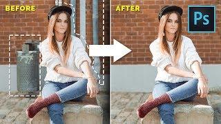 How To Remove ANYTHING From a Photo in Photoshop