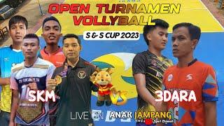 OPEN TURNAMEN VOLLYBALL S&S CUP 2023 !! SADI cs Vs Hasan cs !! SKM VS 3DARA