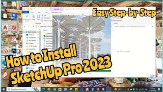 How to Install SketchUp Pro 2023 Easy step-by-step