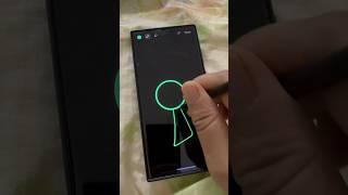 Samsung s23 ultra Spen auto drawing