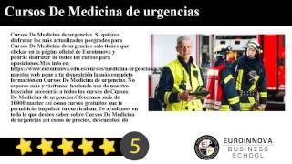 Cursos De Medicina de urgencias