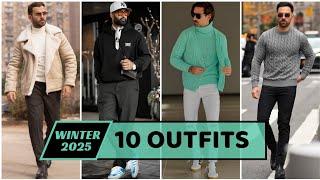 10 Latest Winter Outfit Ideas for Men 2025 | Men's Fashion