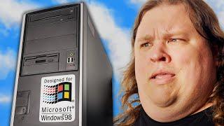 Why Pay $1000 for a 25 year old PC! - NIXSYS Windows 98 PC
