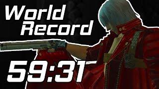 Devil May Cry 3 in Under 1 Hour | Dante New Game Normal Speedrun World Record