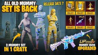 Mummy M416 Upgradable Skin | All Mummy Sets Are Back | Release Date |PUBGM
