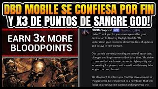 DBD MOBILE MUERE PERO NO DEL TODO, X3 DE PUNTOS DE SANGRE (2VS8 TMB) Y MÁS! - Dead by Daylight