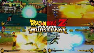 Dragonball Z Burst Limit - All Supers and Ultimates