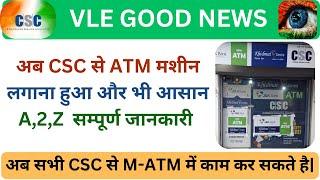 CSC से ATM मशीन कैसे लगाये | M-ATM कैसे Connect करे | #csc #digipayupdate  #microatm #atm #bank