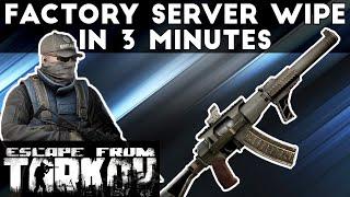 Factory Server Wipe in 3 Minutes ; 5 PMC Kills - Escape From Tarkov