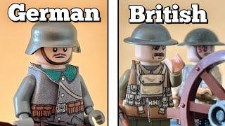 Building LEGO WW1 Artillery Positions