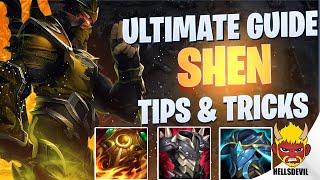 WILD RIFT ULTIMATE SHEN GUIDE | TIPS & TRICKS | Guide & Build